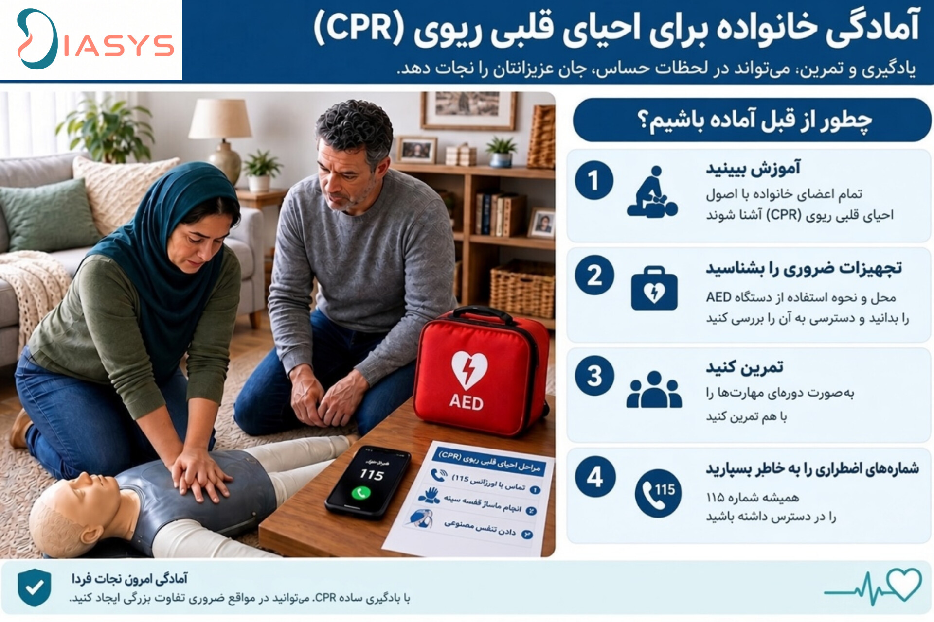 چگونه خانواده برای چنین شرایطی آماده شود؟